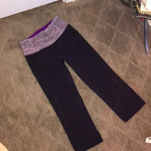 Lululemon Maroon Leggings